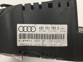 Audi A8 S8 D3 4E Compteur de vitesse tableau de bord 4E0920950C