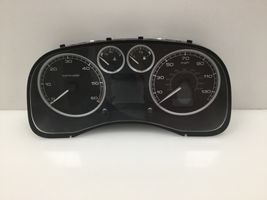 Peugeot 307 Compteur de vitesse tableau de bord 