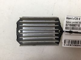 Honda CR-V Résistance moteur de ventilateur de chauffage 0778000710