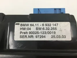 BMW 7 E65 E66 Leva/interruttore dell’indicatore di direzione e tergicristallo 6932147