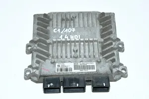 Citroen C1 Calculateur moteur ECU 9664780280