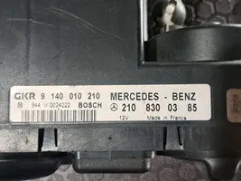 Mercedes-Benz E W210 Ilmastoinnin ohjainlaite 2108300385
