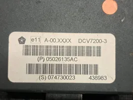 Dodge Nitro Boîtier module alarme 05026135AC