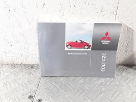 Mitsubishi Colt CZ3 Książka serwisowa 