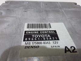 Toyota Avensis T250 Galios (ECU) modulis 8966105A21