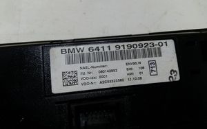 BMW 3 E90 E91 Oro kondicionieriaus/ klimato/ pečiuko valdymo blokas (salone) 64119190923