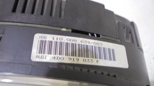 Audi A8 S8 D2 4D Tachimetro (quadro strumenti) 4D0919033F