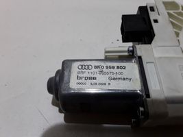 Audi A4 S4 B8 8K Front door window regulator motor 8K0959802