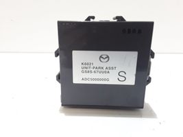 Mazda 6 Unité de commande, module PDC aide au stationnement GS8S67UU0A