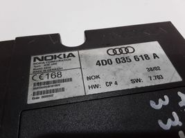 Audi A8 S8 D2 4D Sterownik / Moduł sterujący telefonem 4D0035618