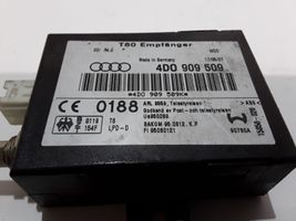 Audi A8 S8 D2 4D Unité de commande chauffage Webasto 4D0909509