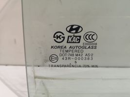 Hyundai Sonata Szyba karoseryjna drzwi tylnych 43R000383