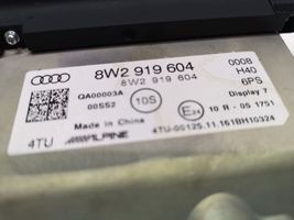 Audi A4 S4 B9 Monitor / wyświetlacz / ekran 8W2919604