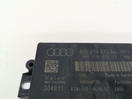 Audi A6 S6 C7 4G Parkošanas (PDC) vadības bloks 4H0919475AG