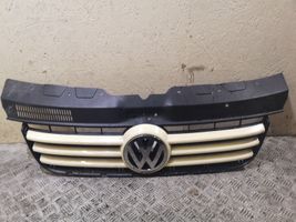 Volkswagen Transporter - Caravelle T5 Grille calandre supérieure de pare-chocs avant 