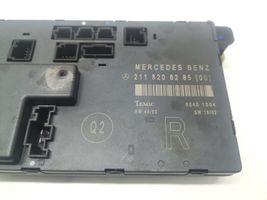 Mercedes-Benz E W211 Durų elektronikos valdymo blokas 211820828500