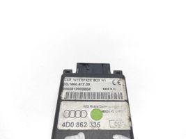 Audi A6 S6 C5 4B Puhelimen käyttöyksikkö/-moduuli 4D0862335