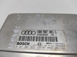 Audi A6 S6 C5 4B Moottorin ohjainlaite/moduuli 4B0907401L