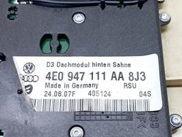 Audi A8 S8 D3 4E Takaistuimen valo 4E0947111AA