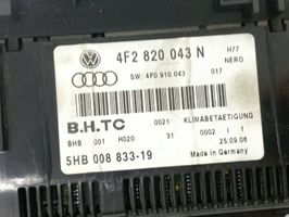 Audi A6 Allroad C6 Oro kondicionieriaus/ klimato/ pečiuko valdymo blokas (salone) 4F0910043