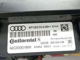 Audi A3 S3 A3 Sportback 8P Oro kondicionieriaus/ klimato/ pečiuko valdymo blokas (salone) 8P0820043BH