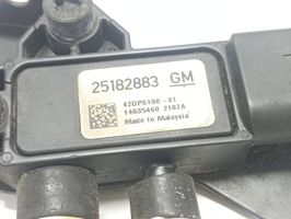 Opel Antara Capteur de pression des gaz d'échappement 25182883