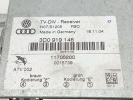 Volkswagen Phaeton Pääyksikkö multimedian ohjaus 3D0919146