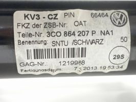 Volkswagen PASSAT B7 Podłokietnik tunelu środkowego 3C0864207P