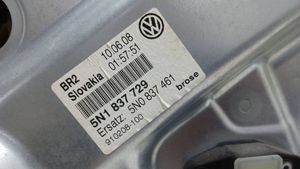 Volkswagen Tiguan Priekinis el. lango pakėlimo mechanizmas be varikliuko 5N1837729