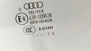 Audi A4 S4 B7 8E 8H Vetro del deflettore posteriore A011404