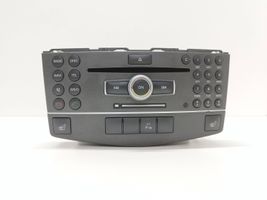 Mercedes-Benz C AMG W204 Unité principale radio / CD / DVD / GPS A2049006003