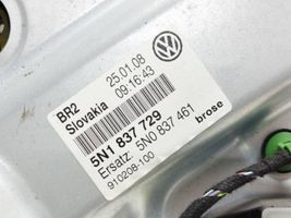 Volkswagen Tiguan Priekinis el. lango pakėlimo mechanizmas be varikliuko 5N0837461