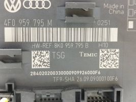 Audi A6 S6 C6 4F Durų elektronikos valdymo blokas 8K0959795B