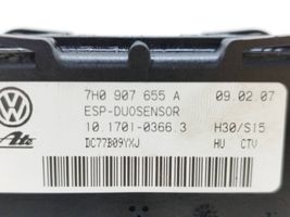 Seat Leon (1P) ESP acceleration yaw rate sensor 7H0907655A