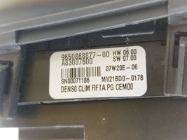 Citroen C4 I Picasso Oro kondicionieriaus/ klimato/ pečiuko valdymo blokas (salone) 9650868877