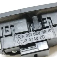 Mercedes-Benz GL X164 Botón interruptor de bloqueo de puertas A2518201010