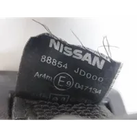 Nissan Qashqai+2 Katossa sijaitseva turvavyö 88854JD000