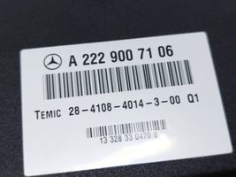 Mercedes-Benz S W222 Jousituksen ohjainlaite/moduuli A2229007106