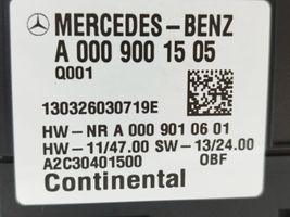 Mercedes-Benz S W222 Polttoaineen ruiskutuspumpun ohjainlaite/moduuli A0009001505