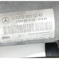Mercedes-Benz S W222 Etupyyhkimen vivusto A2228200242