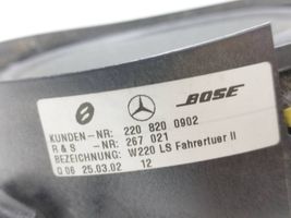 Mercedes-Benz S W220 Haut-parleur de porte avant 2208200902