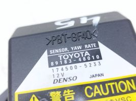 Toyota Prius (XW20) ESP (elektroniskās stabilitātes programmas) sensors (paātrinājuma sensors) 8918348010