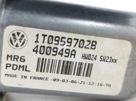 Volkswagen Caddy Front door window regulator motor 1T0959702B