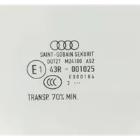 Audi A3 S3 8V Etuoven ikkunalasi, neliovinen malli 43R001025