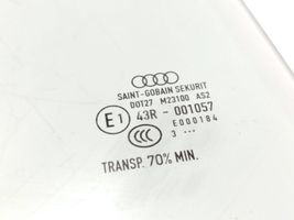 Audi A3 S3 8V Vitre de fenêtre porte arrière 43R001057