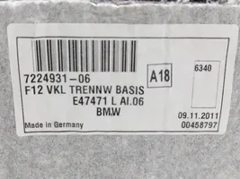 BMW 6 F12 F13 Muu vararenkaan verhoilun elementti 7224931