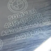 BMW 6 F12 F13 Galinis šoninis kėbulo stiklas 43R00082