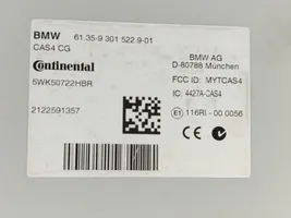 BMW 5 GT F07 Unité de contrôle module CAS 9301522