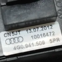Audi A6 Allroad C7 Hazard light switch 4G0941509
