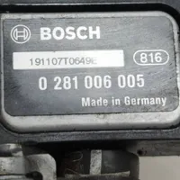 Audi A4 S4 B8 8K Išmetamųjų dujų slėgio daviklis 0281006005